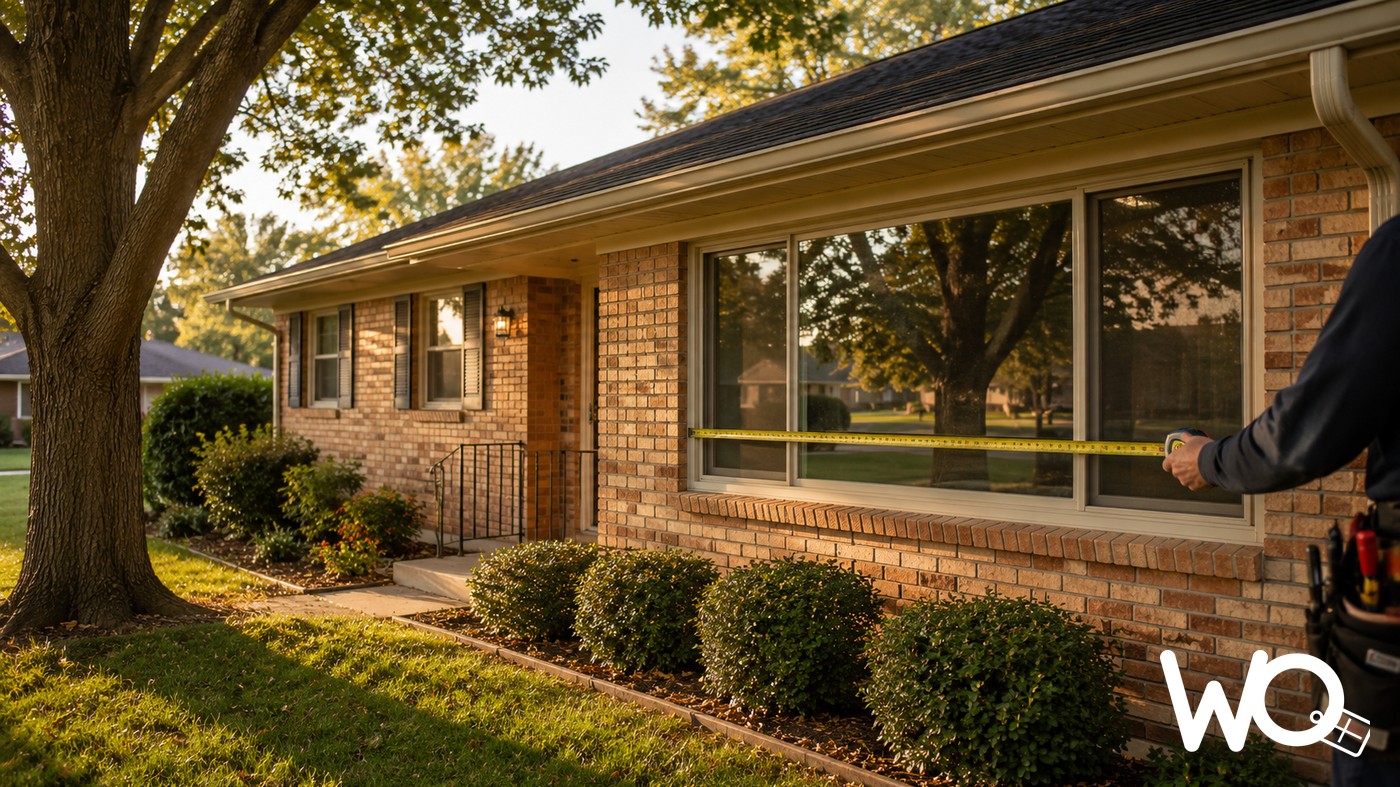 Ranch, brick, split-level, historic — same glass, very different labor.