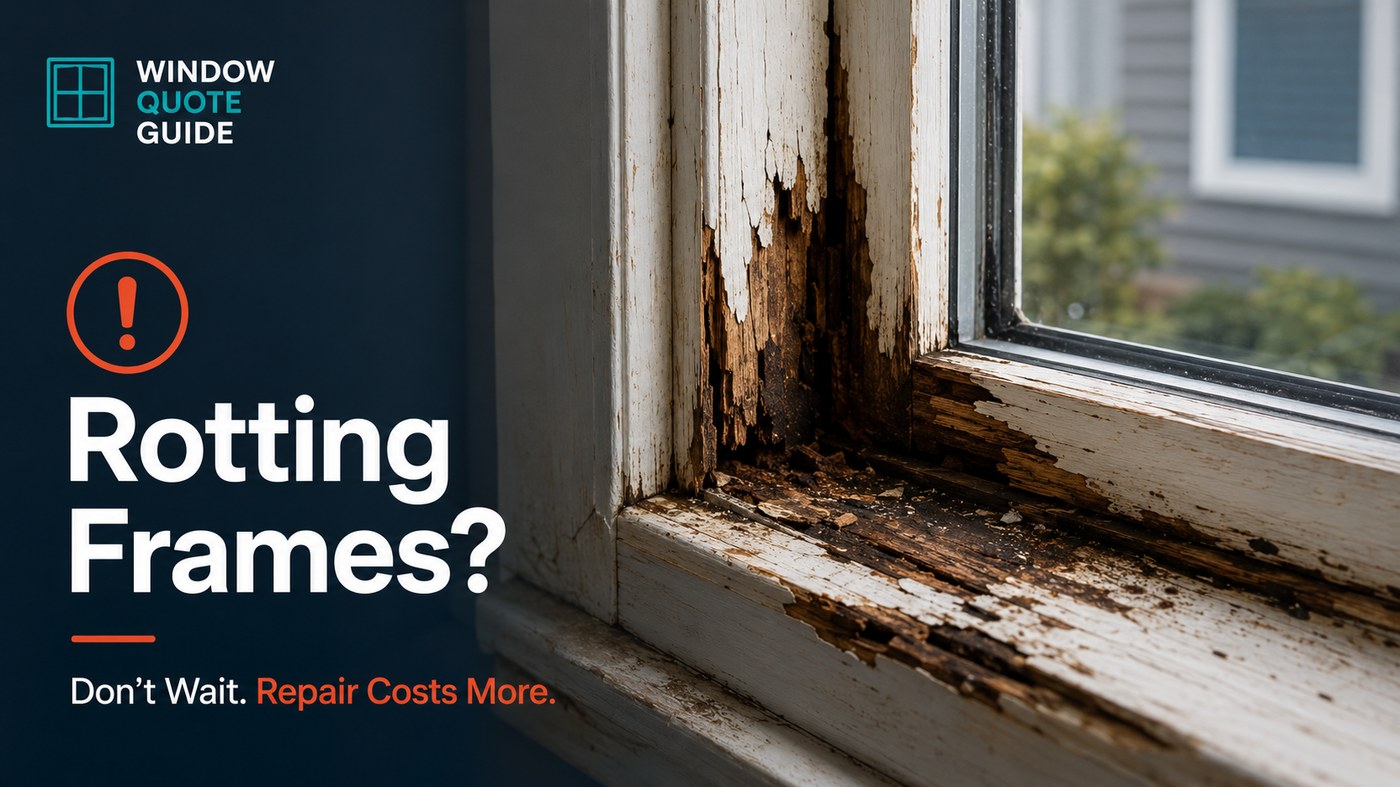Repair or replace — the fork every aging window eventually forces.